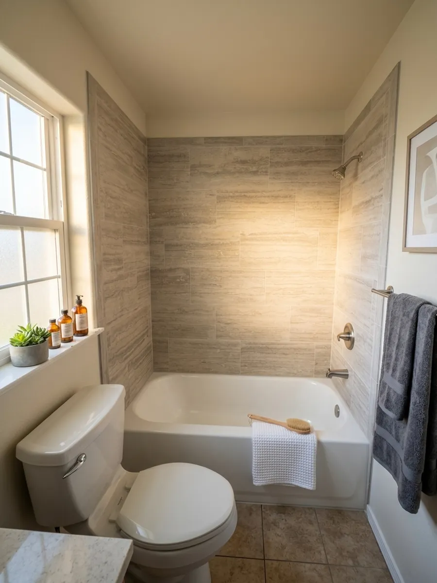 Bathroom remodel project photo