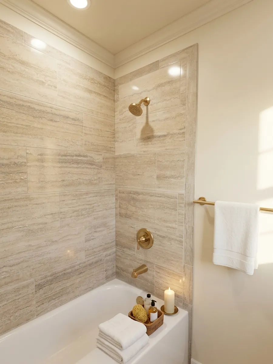 Bathroom remodel project photo