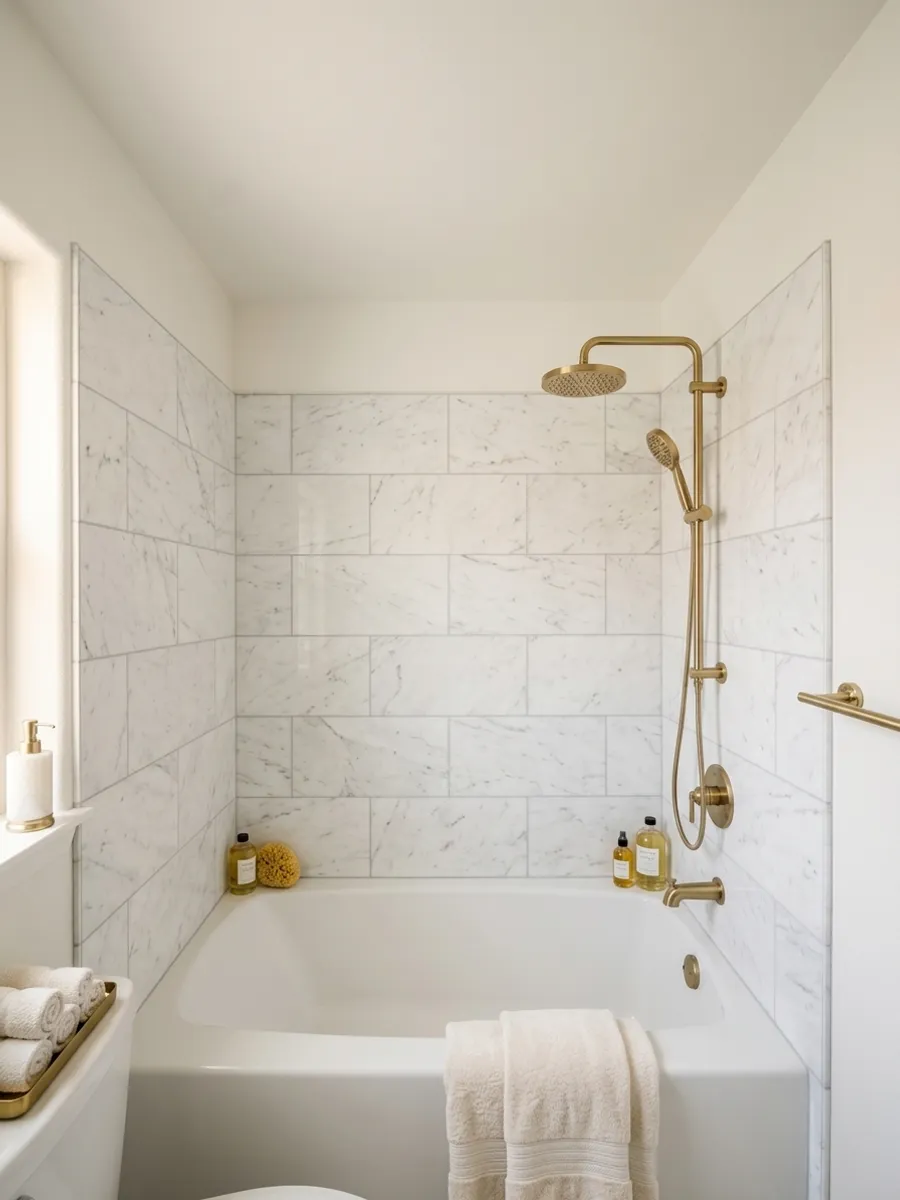 Bathroom remodel project photo