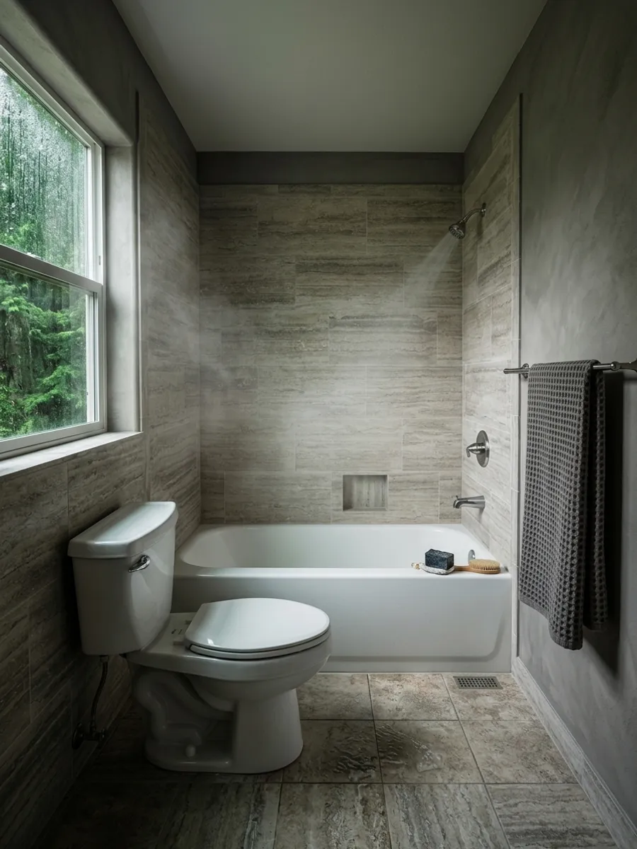 Bathroom remodel project photo